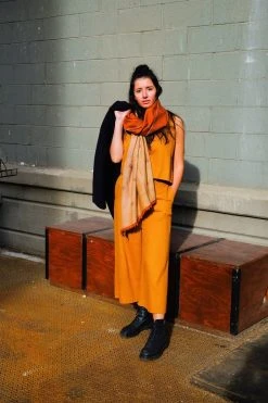 Soil To Studio Pragati Color Blocked Merino Scarf 9 Soil To Studio Pragati Color Blocked Merino Scarf