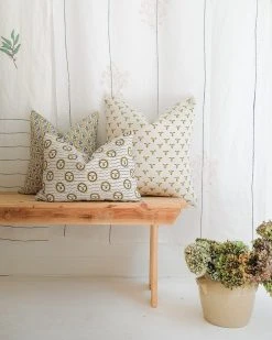 Soil To Studio Rhea Linen Throw Pillow Cover