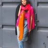 Soil To Studio Sushmita Color Blocked Merino Scarf Accessories 2 Soil To Studio Sushmita Color Blocked Merino Scarf Accessories