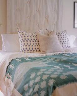 Soil To Studio Tanvi Ikat Throw Blanket Home Goods