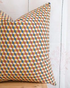 Soil To Studio Home Goods Tanya Linen Throw Pillow Cover