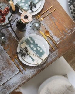 Soil To Studio Kitchen + Dining Tisha Ikat Napkin Set