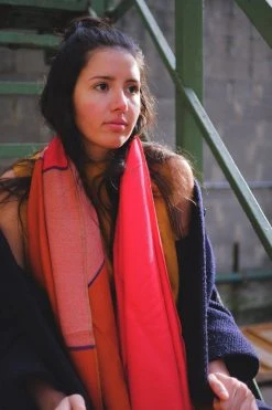 Soil To Studio Accessories Vandana Color Blocked Merino Scarf 10 Soil To Studio Accessories Vandana Color Blocked Merino Scarf