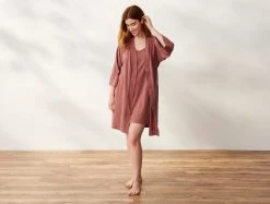Coyuchi Solstice Short Robe