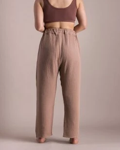 Soluna Collective Chestnut Relaxed Pants Clothing