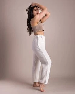 Soluna Collective Oyster Relaxed Pants