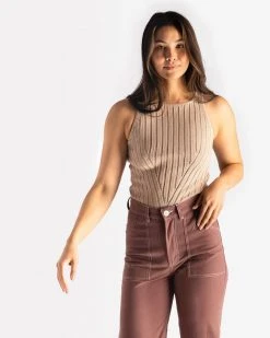 Soluna Collective Pima Knit Tank Top New Arrivals