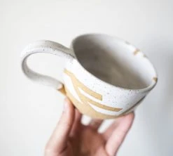 Moonshine Design Speckled Stoneware Mug Set 22 Moonshine Design Speckled Stoneware Mug Set