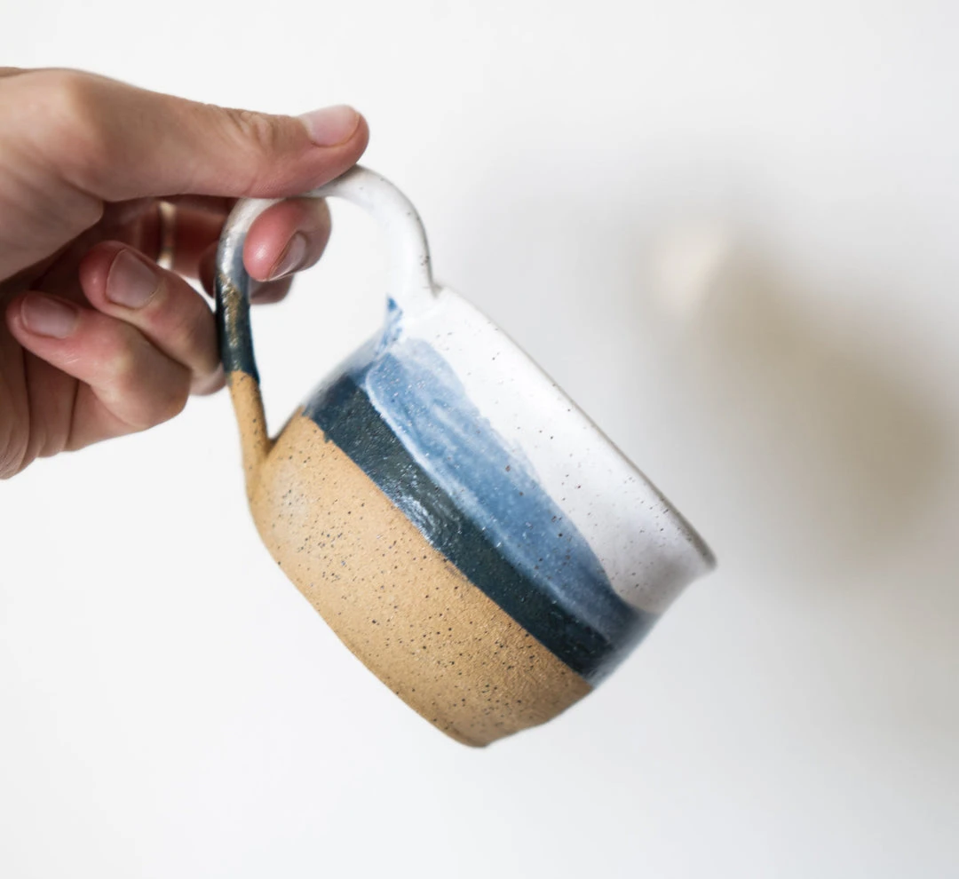 Moonshine Design Speckled Stoneware Mug Set 8 Moonshine Design Speckled Stoneware Mug Set