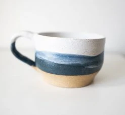 Moonshine Design Speckled Stoneware Mug Set 16 Moonshine Design Speckled Stoneware Mug Set