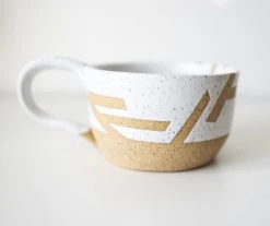 Moonshine Design Speckled Stoneware Mug Set 20 Moonshine Design Speckled Stoneware Mug Set