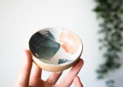 Moonshine Design Speckled Stoneware Small Dish Set Home Goods