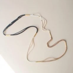 Stella Fluorescent Petite Gilded Strand Bracelet