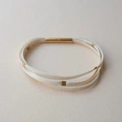 Stella Fluorescent Petite Gilded Strand Bracelet