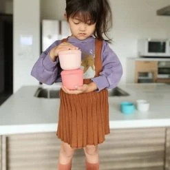 EKOBO Storage Store And Go 8 Oz Recycled Bamboo Container Set