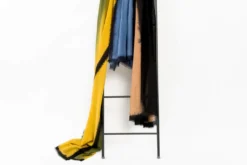 Studio Variously Handcrafted Aria Black Cashmere Scarf