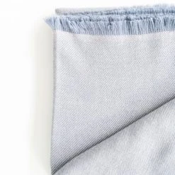 Studio Variously Boro Merino Wool Throw Blanket