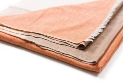 Studio Variously Chestnut Merino Wool Throw Blanket Home Goods