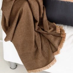 Studio Variously Hay Merino Blanket Home Goods