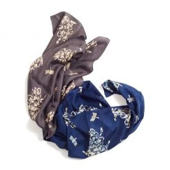 Studio Variously Accessories Oraa Black Silk Scarf 12 Studio Variously Accessories Oraa Black Silk Scarf