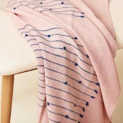 Studio Variously Rosewood Throw Blanket