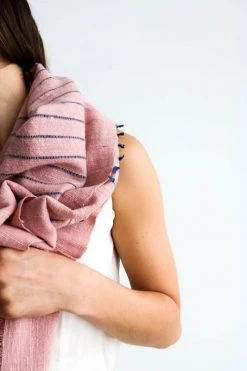 Studio Variously Rosewood Throw Blanket