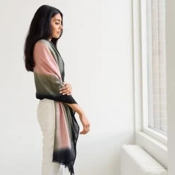 Studio Variously Umbra Kiwi Merino Scarf 15 Studio Variously Umbra Kiwi Merino Scarf