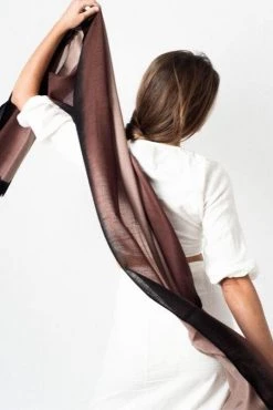 Studio Variously Accessories Umbra Mink Cashmere Scarf 15 Studio Variously Accessories Umbra Mink Cashmere Scarf