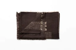 Studio Variously Walnut Throw Blanket - Brown