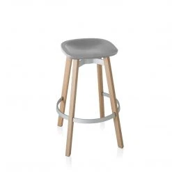 Emeco Su Barstool - Wood Frame