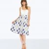 Passion Lilie Sunshine Plaid Ikat Midi Skirt 2 Passion Lilie Sunshine Plaid Ikat Midi Skirt