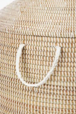 Swahili African Modern Short Hardy Hamper Basket