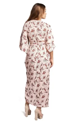 Symbology Hibiscus Flower Wrap - Rose + Berry