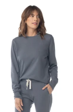 Synergy Organic Clothing Sale Fave Sweatshirt - Shadow