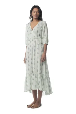Synergy Organic Clothing Lotus Ruby Maxi Dress Sale