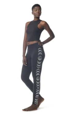 Synergy Organic Clothing Sale Moon Phases Basic Legging - Black