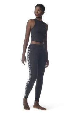 Synergy Organic Clothing Moon Phases Elevate Tank Top - Black