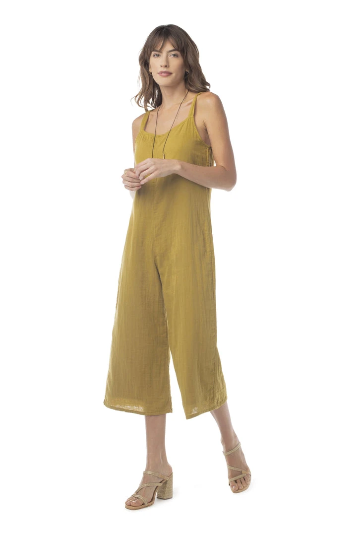 Synergy Organic Clothing Onward Jumpsuit - Ecru Olive 4 Synergy Organic Clothing Onward Jumpsuit - Ecru Olive