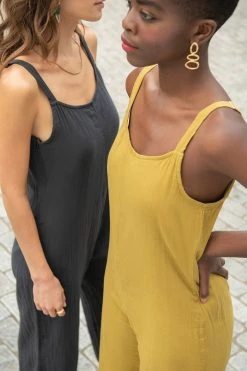 Synergy Organic Clothing Onward Jumpsuit - Ecru Olive 12 Synergy Organic Clothing Onward Jumpsuit - Ecru Olive