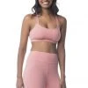 Synergy Organic Clothing Rhythm Yoga Bra - Mauve