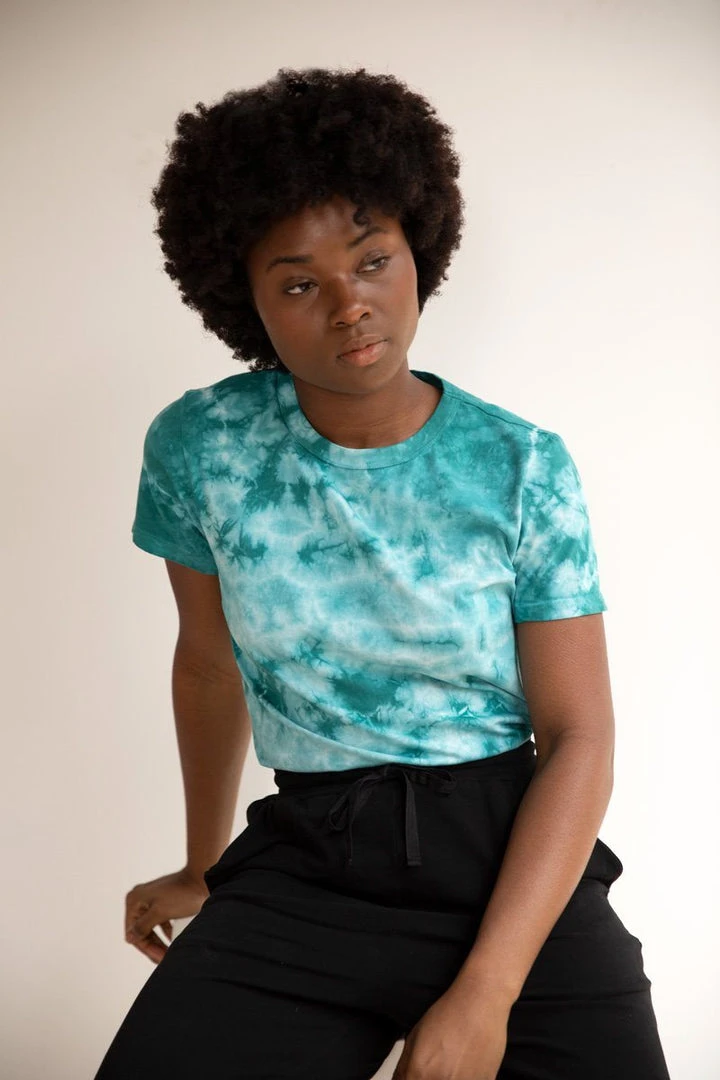 North Of West Best Sellers Taylor Tie Dye Tee - Atlantic 3 North Of West Best Sellers Taylor Tie Dye Tee - Atlantic