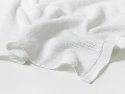 Coyuchi Temescal Ribbed Towels - Alpine White Home Goods