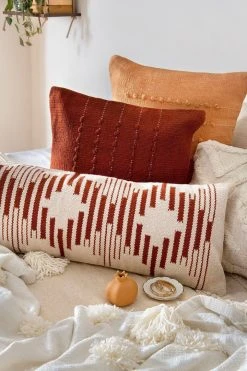 Casa Amarosa Terra Diamond Lumbar Pillow Cover Home Goods