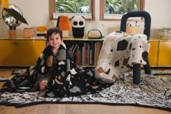 Anne Gates Studio Cozy Gifts Terrazzo Upcycled Throw Blanket