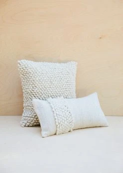 Territory Design Aterra Throw Pillow Cover - Cream Best Sellers