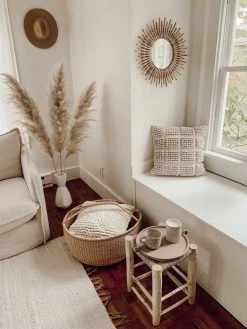 Territory Design Aterra Throw Pillow Cover - Cream Best Sellers