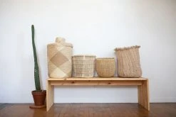 Territory Design Home Goods Japa Tall Basket - Natural