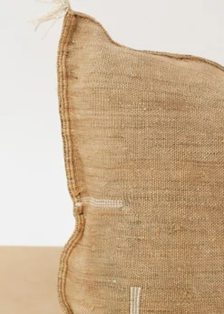 Territory Design Lines Throw Pillow Cover - Washed Black