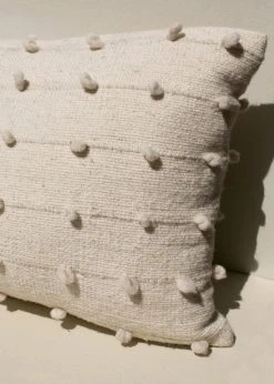 Territory Design Home Goods Loops Lumbar Throw Pillow Cover - Cream