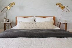 Territory Design Home Goods Loops Lumbar Throw Pillow Cover - Cream